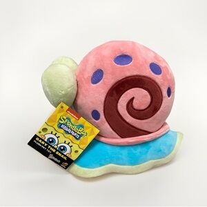 NWT SpongeBob SquarePants Gary the Snail Large 10” Squeaker Dog Toy Plush